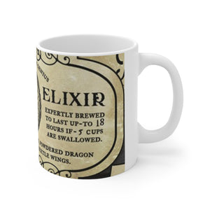 Brain Elixir Potion Mug 11oz, - Coffee Chronicles