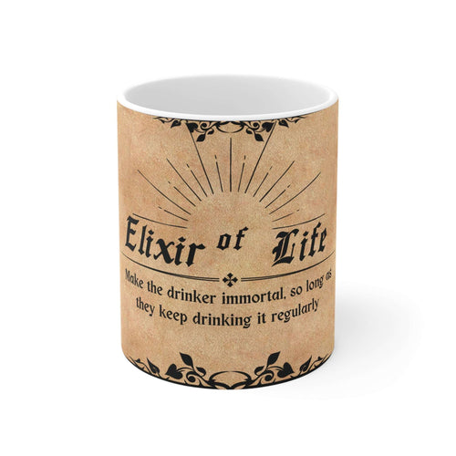 Elixir of Life Potion Ceramic Mug 11oz - Coffee Chronicles