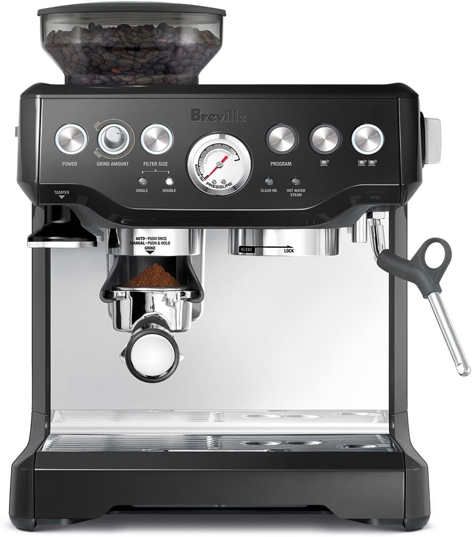 Breville Barista Express Espresso Machine, Brushed Stainless Steel, BES870XL - Coffee Chronicles