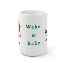 Load image into Gallery viewer, Wake &amp; Bake 11oz &amp; 15oz Mug - Coffee Chronicles