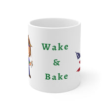 Load image into Gallery viewer, Wake &amp; Bake 11oz &amp; 15oz Mug - Coffee Chronicles