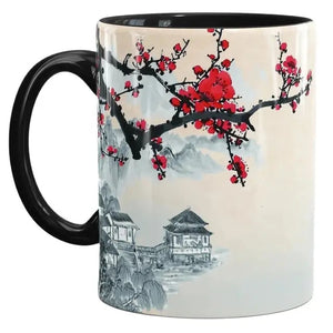 Sakura Blossom in japan Mug 330ml/11oz Ceramic Coffee Mug - Coffee Chronicles